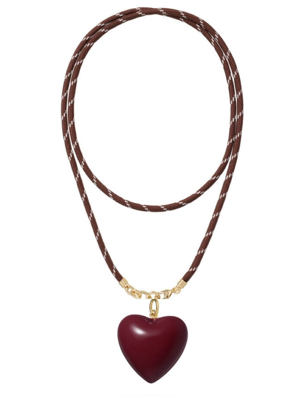 Roxanne Assoulin The Long Happy Cord Charm Necklace